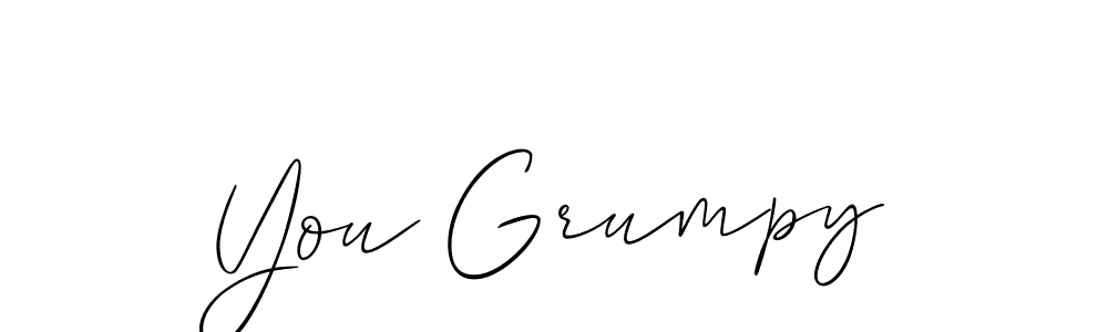 Here are the top 10 professional signature styles for the name You Grumpy. These are the best autograph styles you can use for your name. You Grumpy signature style 2 images and pictures png