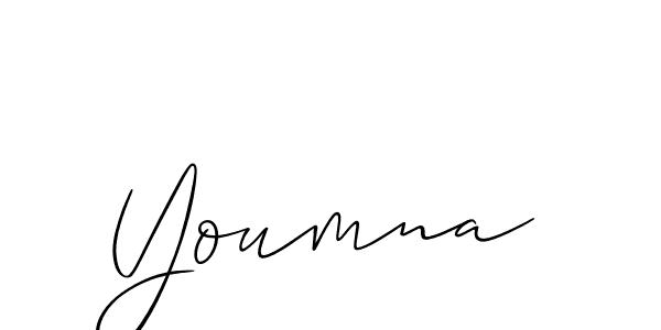Also You can easily find your signature by using the search form. We will create Youmna name handwritten signature images for you free of cost using Allison_Script sign style. Youmna signature style 2 images and pictures png