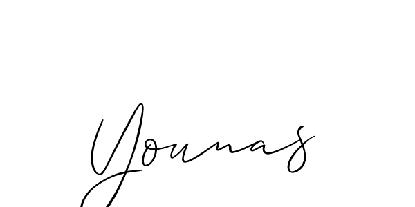 You should practise on your own different ways (Allison_Script) to write your name (Younas) in signature. don't let someone else do it for you. Younas signature style 2 images and pictures png