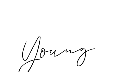 Make a beautiful signature design for name Young. Use this online signature maker to create a handwritten signature for free. Young signature style 2 images and pictures png