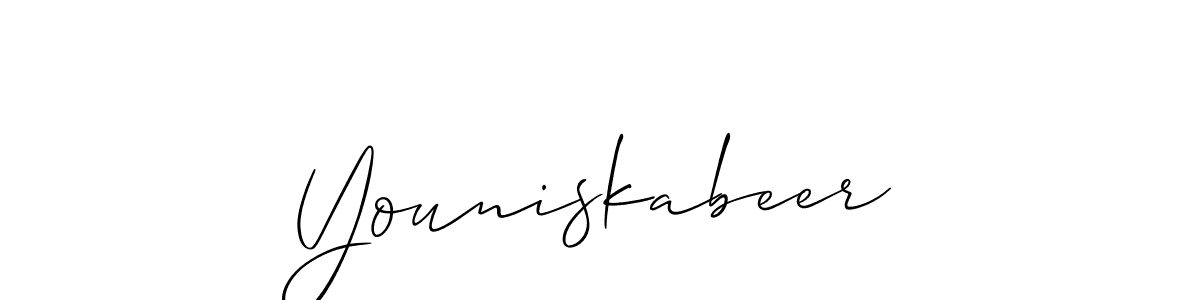 Here are the top 10 professional signature styles for the name Youniskabeer. These are the best autograph styles you can use for your name. Youniskabeer signature style 2 images and pictures png