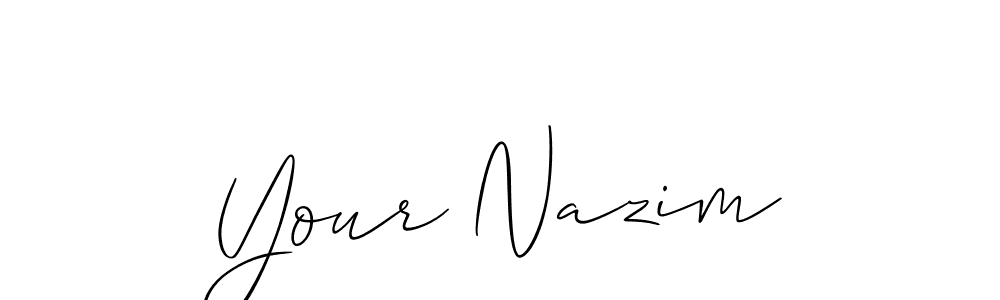 Here are the top 10 professional signature styles for the name Your Nazim. These are the best autograph styles you can use for your name. Your Nazim signature style 2 images and pictures png