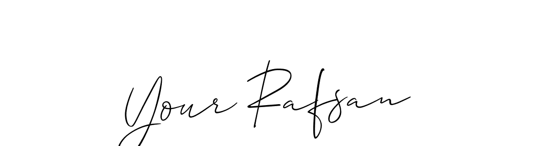 Create a beautiful signature design for name Your Rafsan. With this signature (Allison_Script) fonts, you can make a handwritten signature for free. Your Rafsan signature style 2 images and pictures png