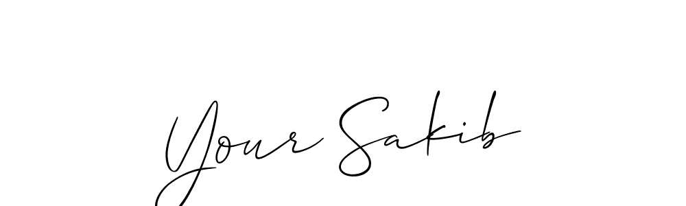 Once you've used our free online signature maker to create your best signature Allison_Script style, it's time to enjoy all of the benefits that Your Sakib name signing documents. Your Sakib signature style 2 images and pictures png
