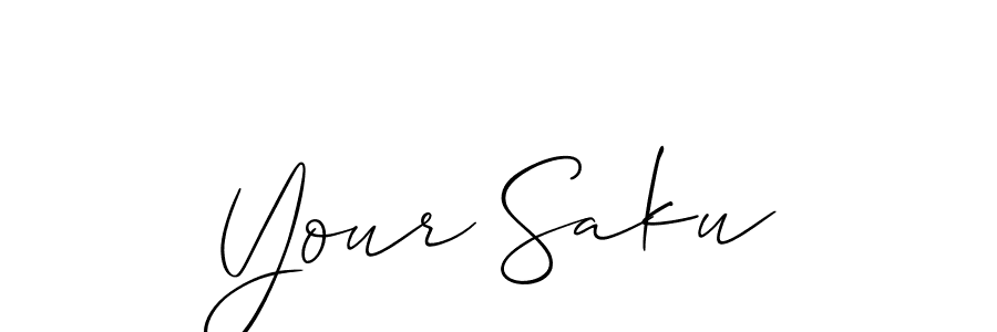 Make a beautiful signature design for name Your Saku. Use this online signature maker to create a handwritten signature for free. Your Saku signature style 2 images and pictures png