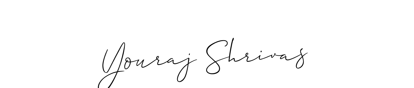 This is the best signature style for the Youraj Shrivas name. Also you like these signature font (Allison_Script). Mix name signature. Youraj Shrivas signature style 2 images and pictures png