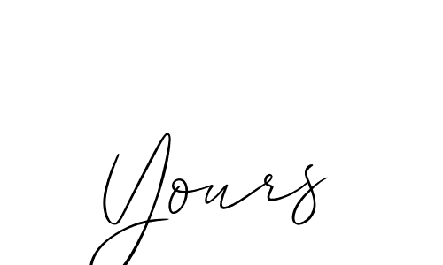 You can use this online signature creator to create a handwritten signature for the name Yours. This is the best online autograph maker. Yours signature style 2 images and pictures png