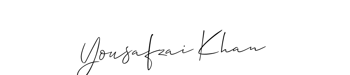 Also You can easily find your signature by using the search form. We will create Yousafzai Khan name handwritten signature images for you free of cost using Allison_Script sign style. Yousafzai Khan signature style 2 images and pictures png