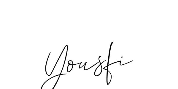 Best and Professional Signature Style for Yousfi. Allison_Script Best Signature Style Collection. Yousfi signature style 2 images and pictures png