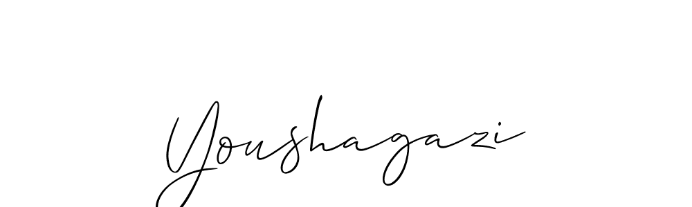 See photos of Youshagazi official signature by Spectra . Check more albums & portfolios. Read reviews & check more about Allison_Script font. Youshagazi signature style 2 images and pictures png