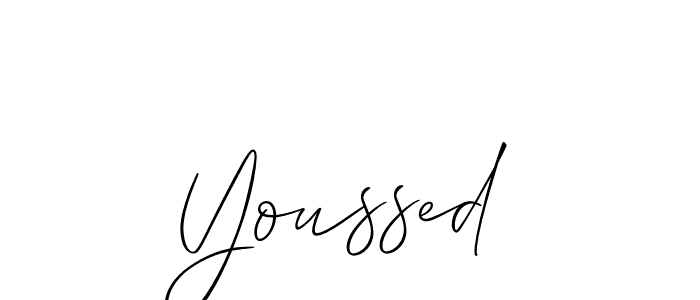 Best and Professional Signature Style for Youssed. Allison_Script Best Signature Style Collection. Youssed signature style 2 images and pictures png