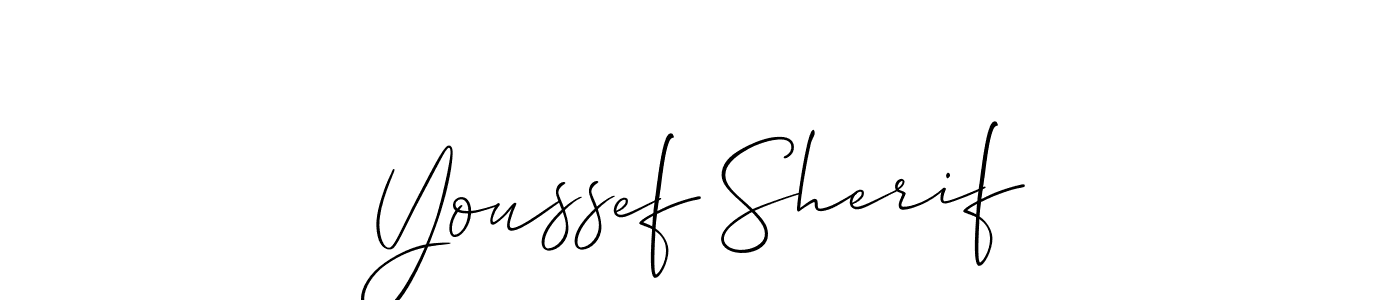 See photos of Youssef Sherif official signature by Spectra . Check more albums & portfolios. Read reviews & check more about Allison_Script font. Youssef Sherif signature style 2 images and pictures png