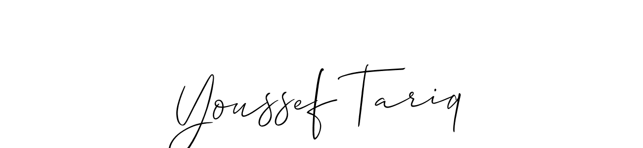 Make a short Youssef Tariq signature style. Manage your documents anywhere anytime using Allison_Script. Create and add eSignatures, submit forms, share and send files easily. Youssef Tariq signature style 2 images and pictures png