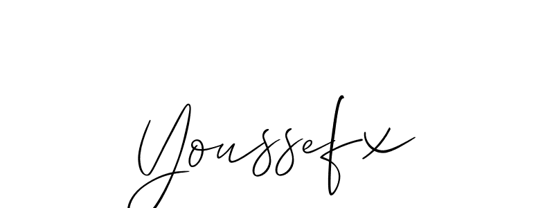 This is the best signature style for the Youssefx name. Also you like these signature font (Allison_Script). Mix name signature. Youssefx signature style 2 images and pictures png