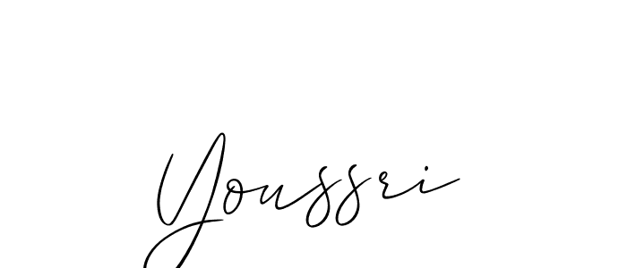 Make a beautiful signature design for name Youssri. Use this online signature maker to create a handwritten signature for free. Youssri signature style 2 images and pictures png