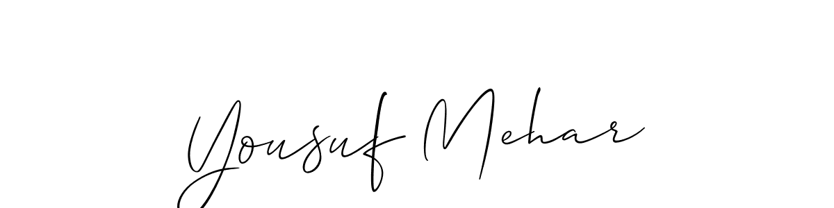 See photos of Yousuf Mehar official signature by Spectra . Check more albums & portfolios. Read reviews & check more about Allison_Script font. Yousuf Mehar signature style 2 images and pictures png