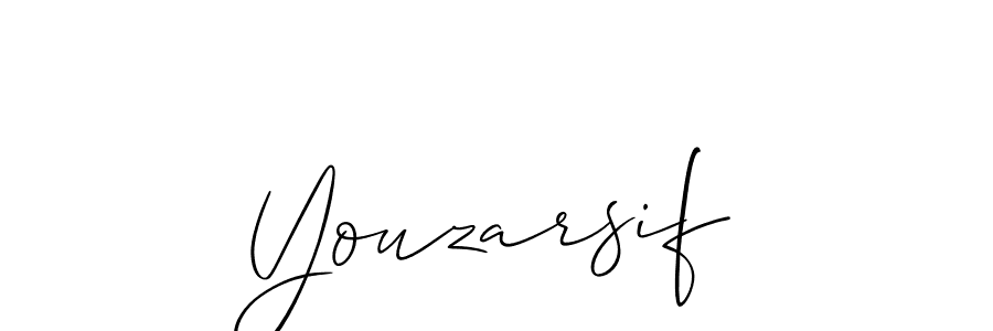 Similarly Allison_Script is the best handwritten signature design. Signature creator online .You can use it as an online autograph creator for name Youzarsif. Youzarsif signature style 2 images and pictures png