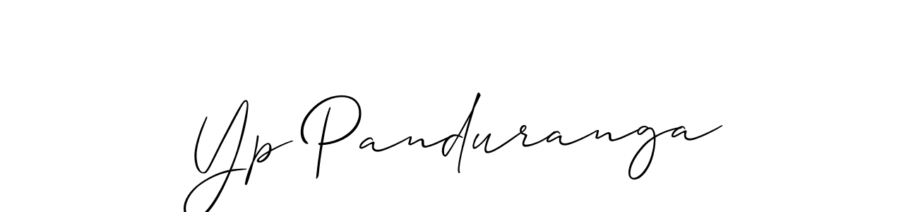How to Draw Yp Panduranga signature style? Allison_Script is a latest design signature styles for name Yp Panduranga. Yp Panduranga signature style 2 images and pictures png