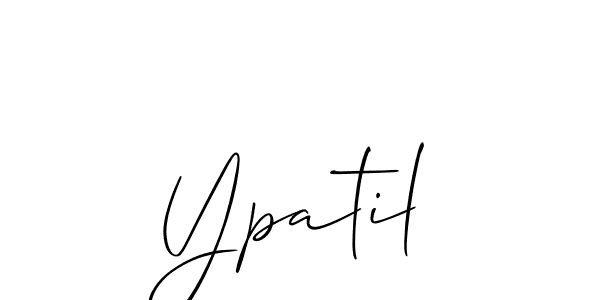Once you've used our free online signature maker to create your best signature Allison_Script style, it's time to enjoy all of the benefits that Ypatil name signing documents. Ypatil signature style 2 images and pictures png