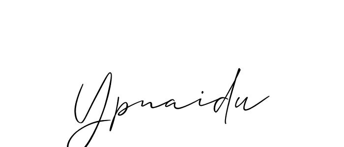 Also You can easily find your signature by using the search form. We will create Ypnaidu name handwritten signature images for you free of cost using Allison_Script sign style. Ypnaidu signature style 2 images and pictures png