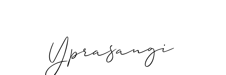 You should practise on your own different ways (Allison_Script) to write your name (Yprasangi) in signature. don't let someone else do it for you. Yprasangi signature style 2 images and pictures png