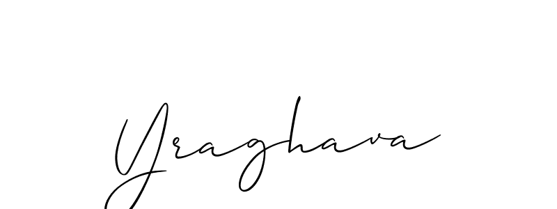 Similarly Allison_Script is the best handwritten signature design. Signature creator online .You can use it as an online autograph creator for name Yraghava. Yraghava signature style 2 images and pictures png