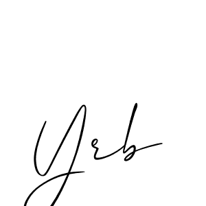 Here are the top 10 professional signature styles for the name Yrb. These are the best autograph styles you can use for your name. Yrb signature style 2 images and pictures png