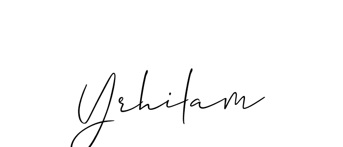 Here are the top 10 professional signature styles for the name Yrhilam. These are the best autograph styles you can use for your name. Yrhilam signature style 2 images and pictures png