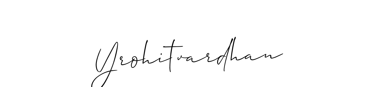 How to Draw Yrohitvardhan signature style? Allison_Script is a latest design signature styles for name Yrohitvardhan. Yrohitvardhan signature style 2 images and pictures png