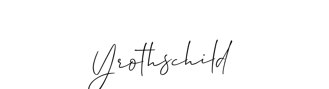 Make a beautiful signature design for name Yrothschild. Use this online signature maker to create a handwritten signature for free. Yrothschild signature style 2 images and pictures png