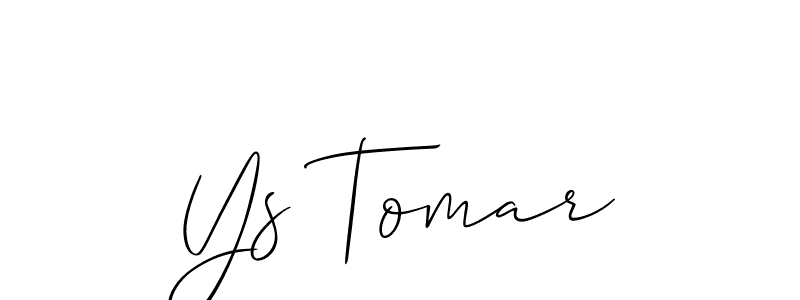 Also You can easily find your signature by using the search form. We will create Ys Tomar name handwritten signature images for you free of cost using Allison_Script sign style. Ys Tomar signature style 2 images and pictures png