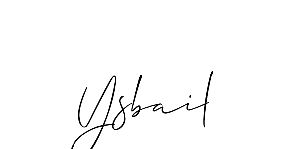 if you are searching for the best signature style for your name Ysbail. so please give up your signature search. here we have designed multiple signature styles  using Allison_Script. Ysbail signature style 2 images and pictures png