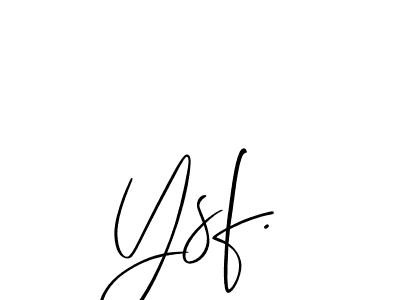 Check out images of Autograph of Ysf. name. Actor Ysf. Signature Style. Allison_Script is a professional sign style online. Ysf. signature style 2 images and pictures png