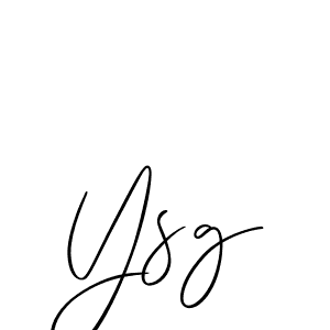 It looks lik you need a new signature style for name Ysg. Design unique handwritten (Allison_Script) signature with our free signature maker in just a few clicks. Ysg signature style 2 images and pictures png