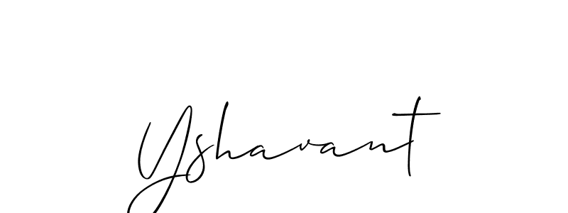 Once you've used our free online signature maker to create your best signature Allison_Script style, it's time to enjoy all of the benefits that Yshavant name signing documents. Yshavant signature style 2 images and pictures png