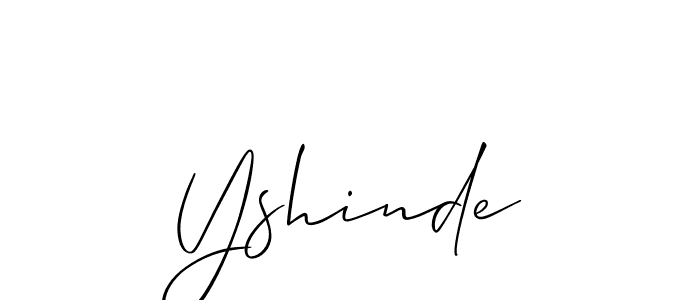 You can use this online signature creator to create a handwritten signature for the name Yshinde. This is the best online autograph maker. Yshinde signature style 2 images and pictures png
