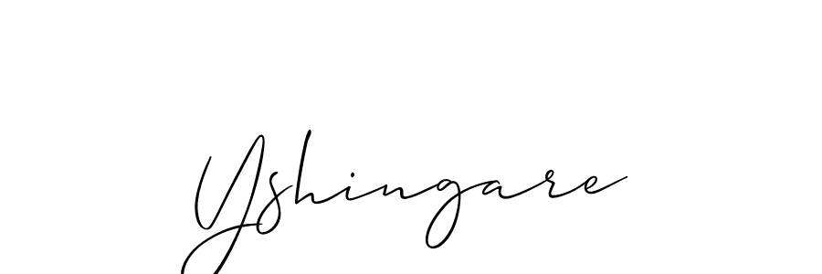 You should practise on your own different ways (Allison_Script) to write your name (Yshingare) in signature. don't let someone else do it for you. Yshingare signature style 2 images and pictures png