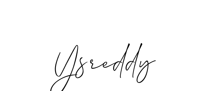 Make a beautiful signature design for name Ysreddy. Use this online signature maker to create a handwritten signature for free. Ysreddy signature style 2 images and pictures png
