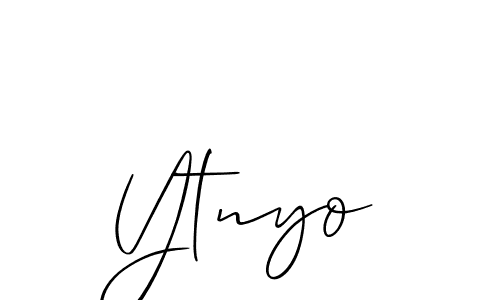 Check out images of Autograph of Ytnyo name. Actor Ytnyo Signature Style. Allison_Script is a professional sign style online. Ytnyo signature style 2 images and pictures png