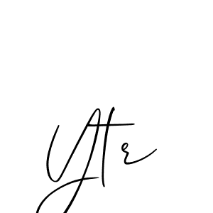 You can use this online signature creator to create a handwritten signature for the name Ytr. This is the best online autograph maker. Ytr signature style 2 images and pictures png