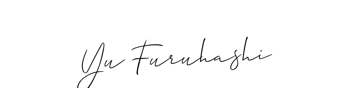 You can use this online signature creator to create a handwritten signature for the name Yu Furuhashi. This is the best online autograph maker. Yu Furuhashi signature style 2 images and pictures png