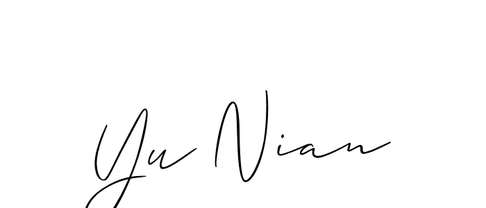 You can use this online signature creator to create a handwritten signature for the name Yu Nian. This is the best online autograph maker. Yu Nian signature style 2 images and pictures png