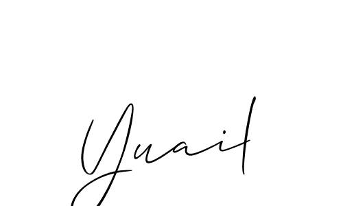 Here are the top 10 professional signature styles for the name Yuail. These are the best autograph styles you can use for your name. Yuail signature style 2 images and pictures png