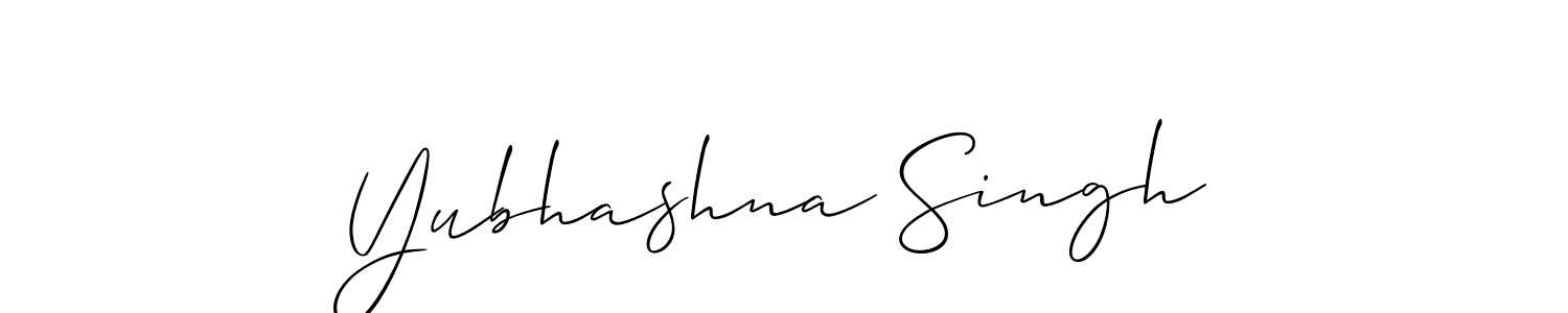 Best and Professional Signature Style for Yubhashna Singh. Allison_Script Best Signature Style Collection. Yubhashna Singh signature style 2 images and pictures png