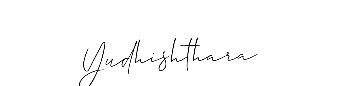 You should practise on your own different ways (Allison_Script) to write your name (Yudhishthara) in signature. don't let someone else do it for you. Yudhishthara signature style 2 images and pictures png