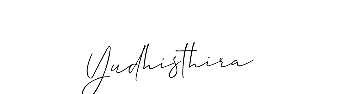 It looks lik you need a new signature style for name Yudhisthira. Design unique handwritten (Allison_Script) signature with our free signature maker in just a few clicks. Yudhisthira signature style 2 images and pictures png