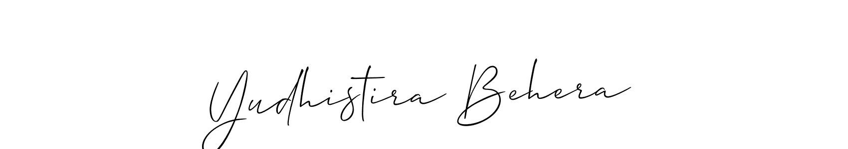 You can use this online signature creator to create a handwritten signature for the name Yudhistira Behera. This is the best online autograph maker. Yudhistira Behera signature style 2 images and pictures png