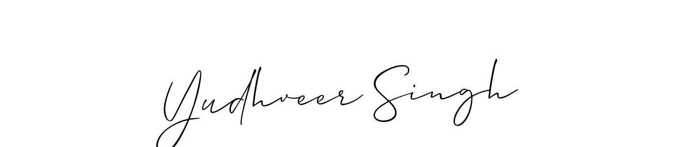 Make a beautiful signature design for name Yudhveer Singh. Use this online signature maker to create a handwritten signature for free. Yudhveer Singh signature style 2 images and pictures png