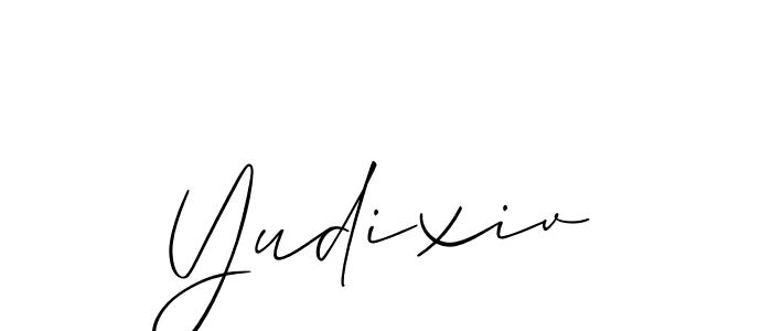 Similarly Allison_Script is the best handwritten signature design. Signature creator online .You can use it as an online autograph creator for name Yudixiv. Yudixiv signature style 2 images and pictures png