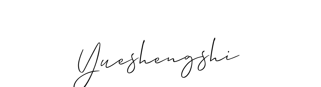 You can use this online signature creator to create a handwritten signature for the name Yueshengshi. This is the best online autograph maker. Yueshengshi signature style 2 images and pictures png